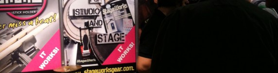 Stageworks Gear at the London Drum Show